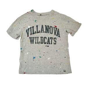 Villanova Wildcats Champion Splatter Paint Tee Size S / 6-7
